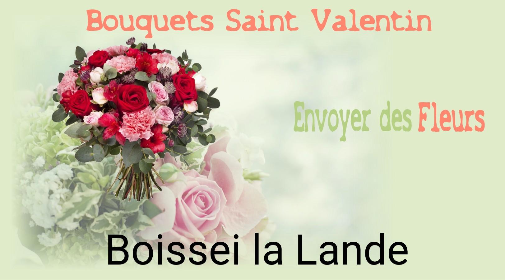 Roses de Saint-Valentin livrées à Boissei-la-Lande